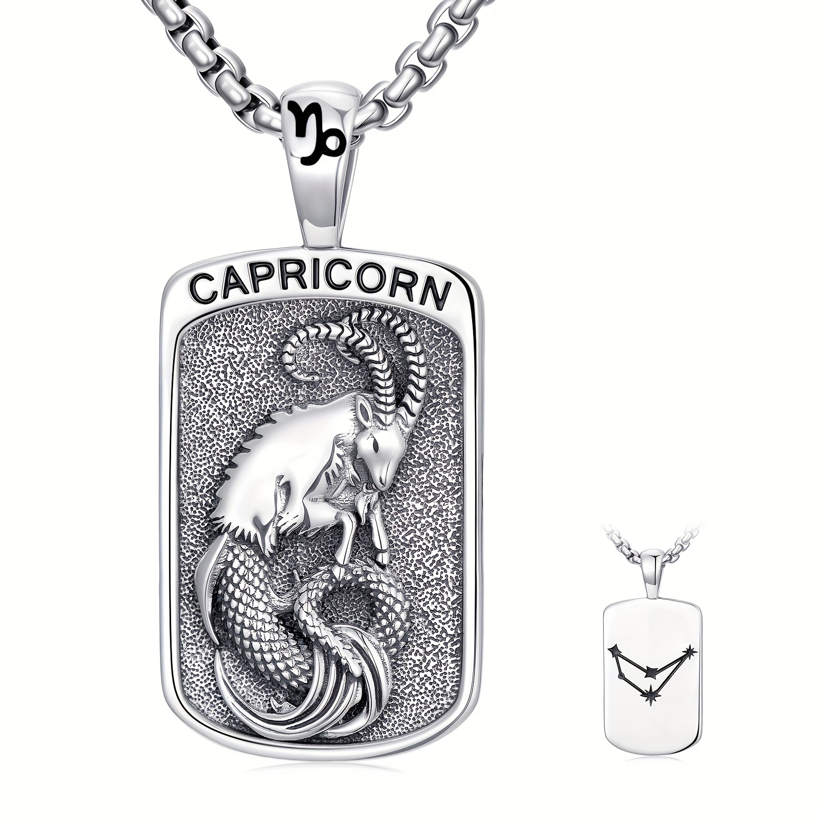 Women's 925 Sterling Silver Zodiac Constellation Necklace